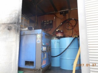 ウレタン吹付け専用機材