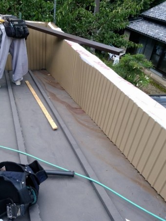 笠木外した