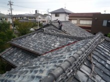 瓦屋根全景