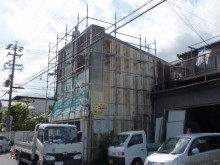 足場架け サイド