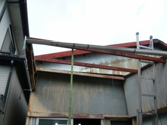 屋根はずし