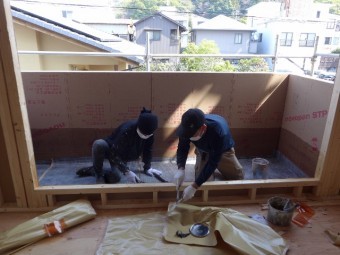 ベランダFRP防水工事