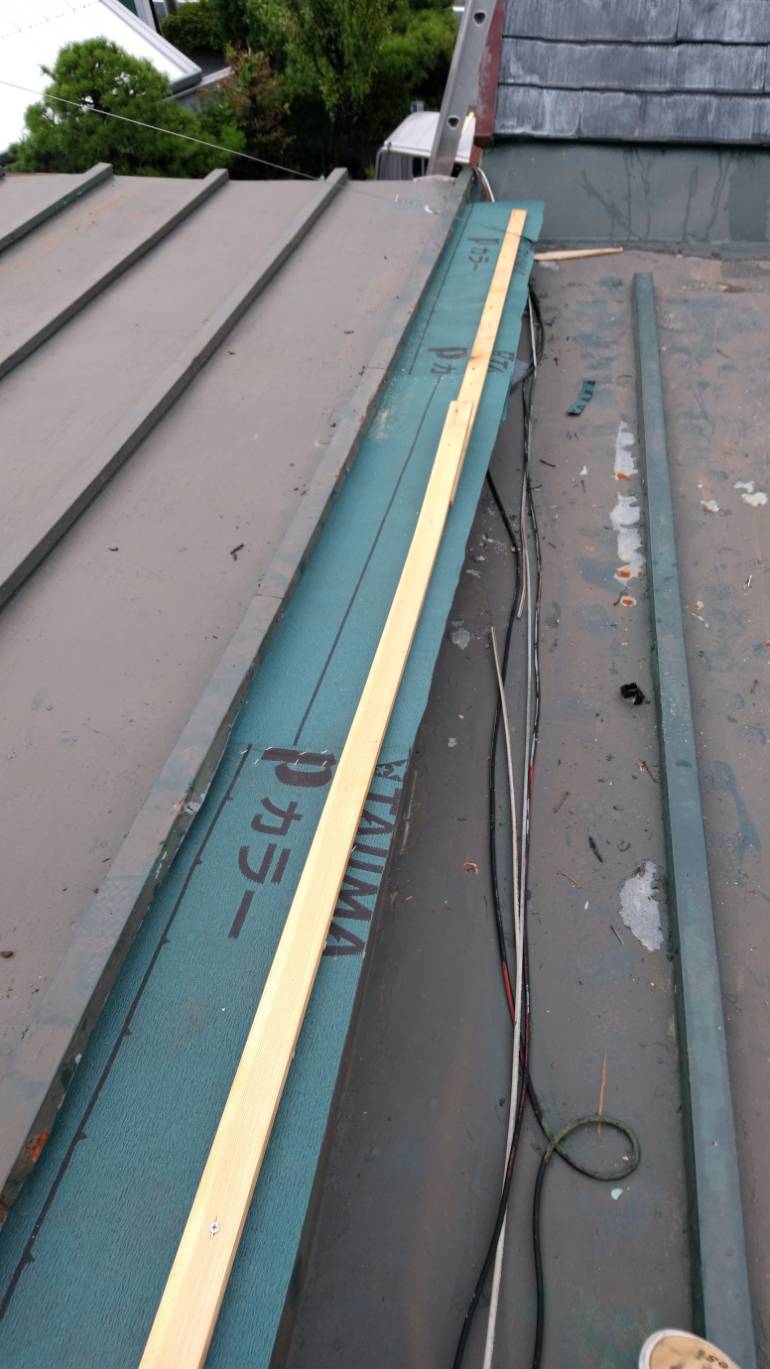台風で屋根修理・清水区由比