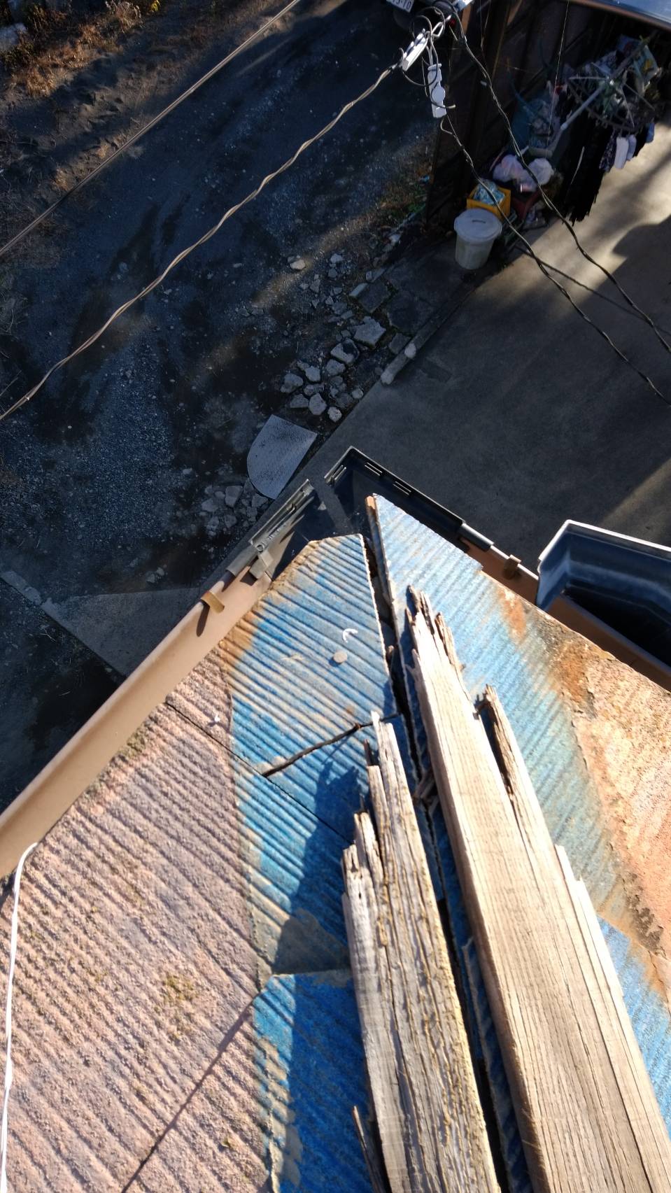 清水区折戸屋根板金修理