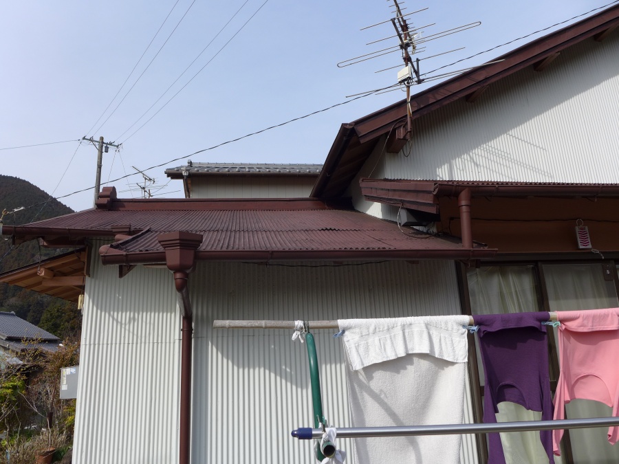 蕨野屋根のカバー工法