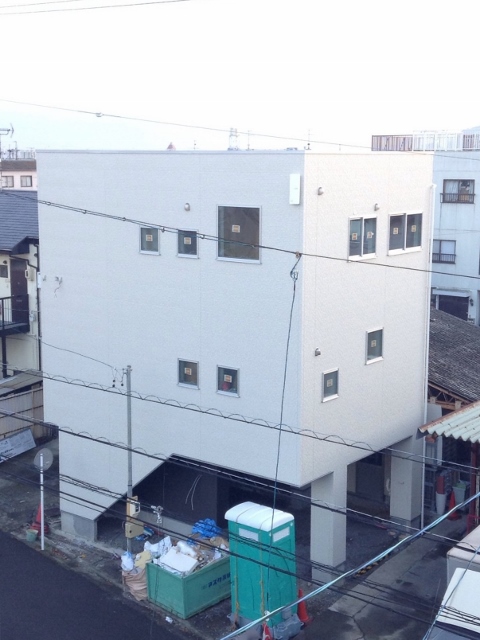 葵区弥勒・鉄骨３階・屋根と外壁工事