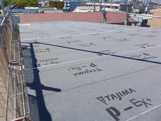 駿河区池田・屋根と外壁ガルバリウム鋼板