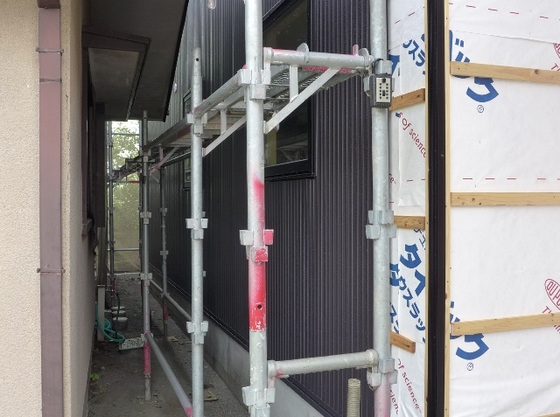 駿河区池田・屋根と外壁ガルバリウム鋼板